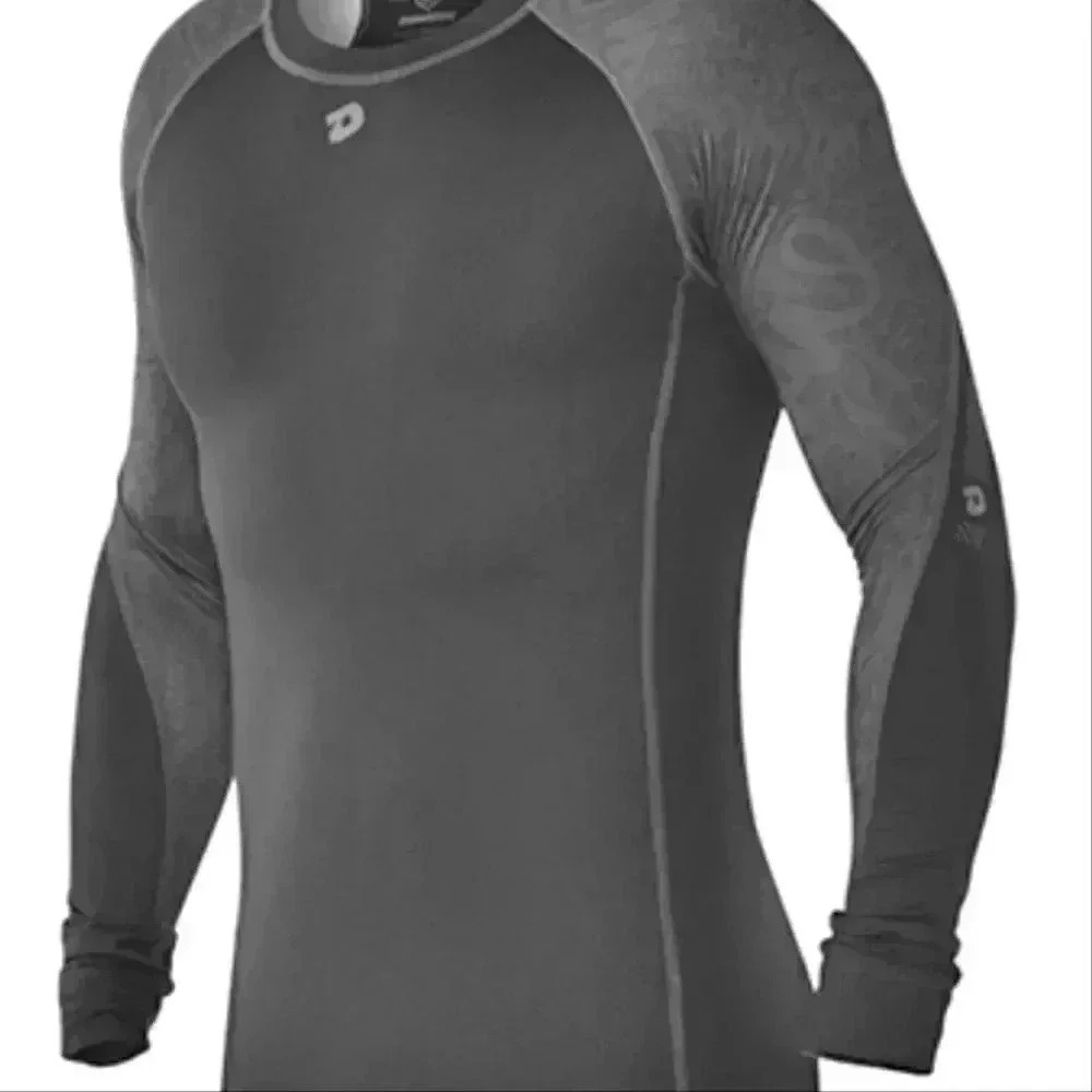 DeMarini Comotion Baseball Game Day Shirt long-sleeved tee # WTD104677 XL